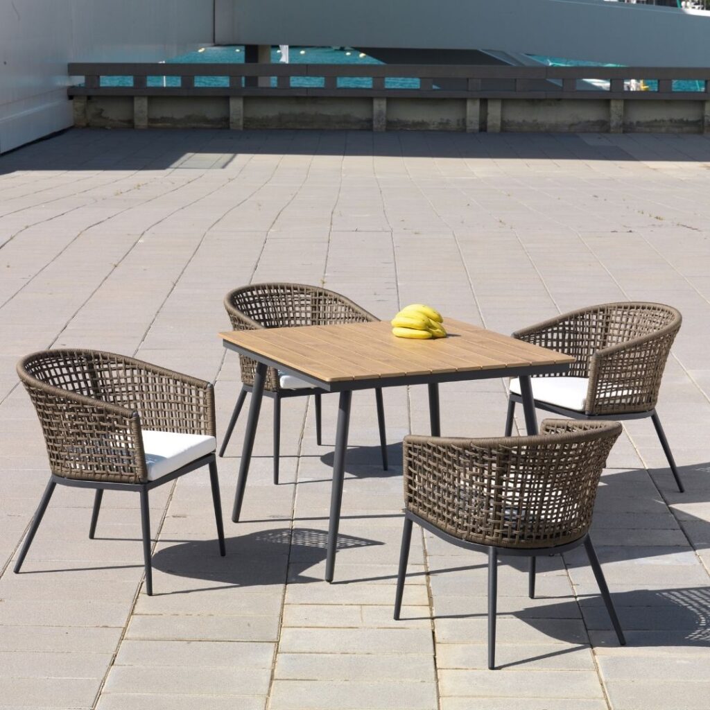 Pack de mesa y sillas para terraza | Muebles Valencia® Unidades 4 sillas