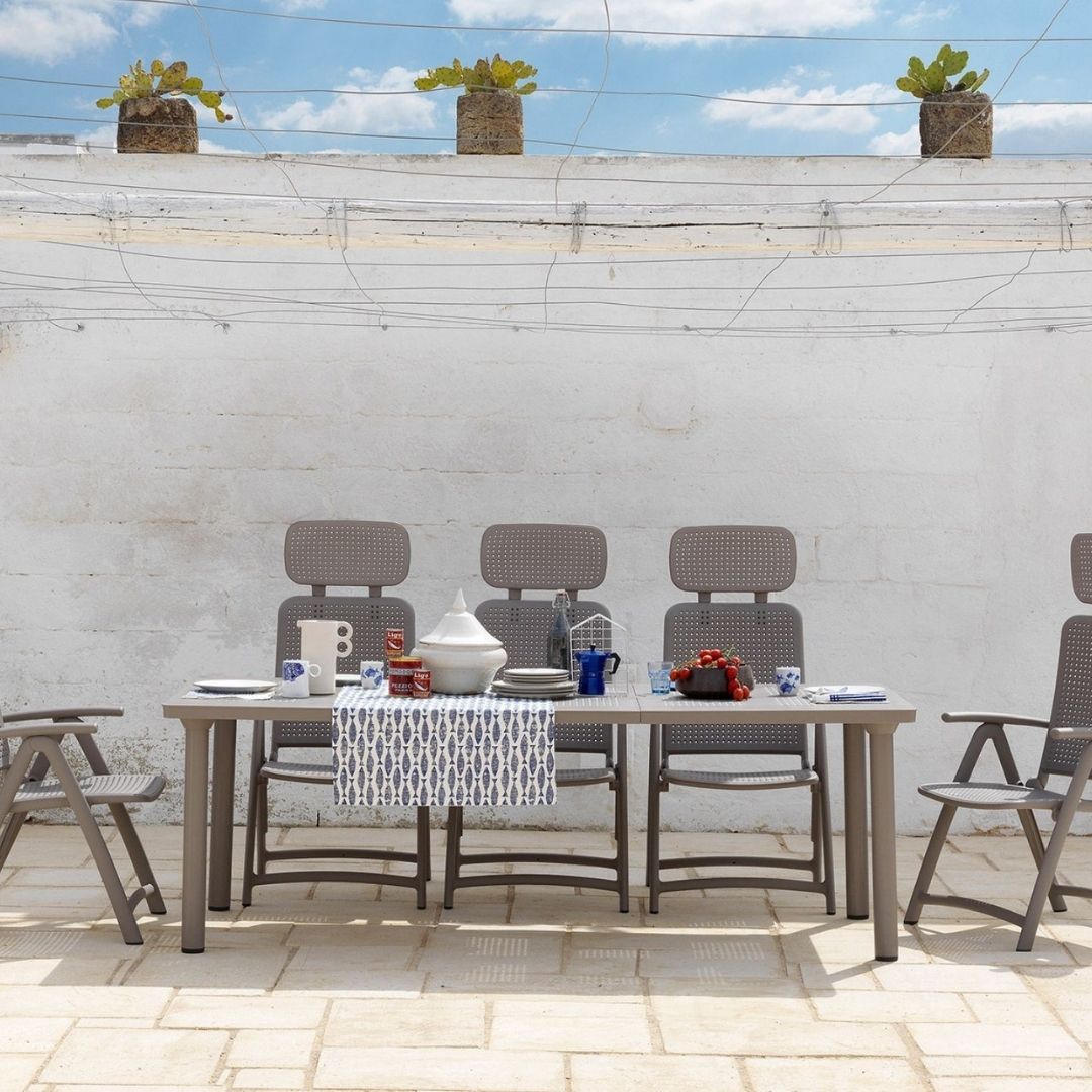 Mesa para comedor de terraza - Extensible - Libeccio