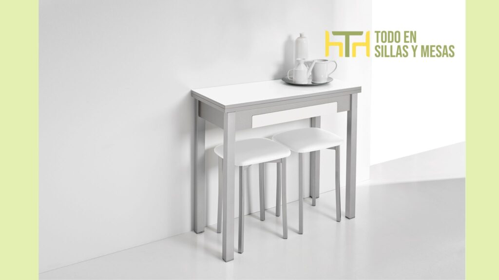 mesa de cocina pequeña y auxiliar, ideal para cocinas con espacios reducidos